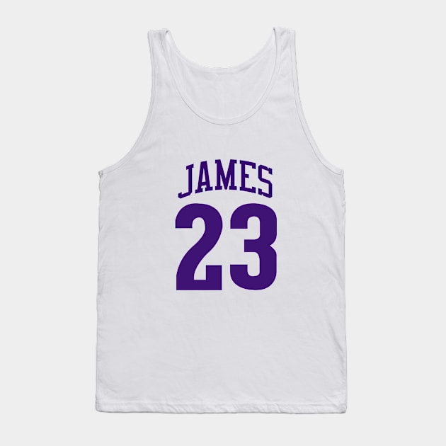 Los Angeles james 23 Tank Top by Cabello's